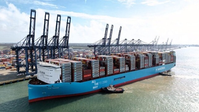 Maersk containership