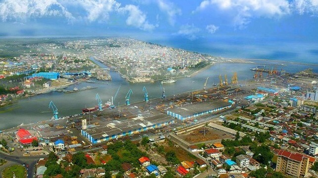 Waterfront at Bandar-e-Anzali (Wikimedia / CC BY SA 3.0)