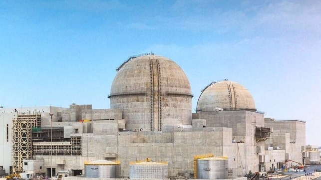 The four nuclear reactors at Barakah in the United Arab Emirates (ENEC)