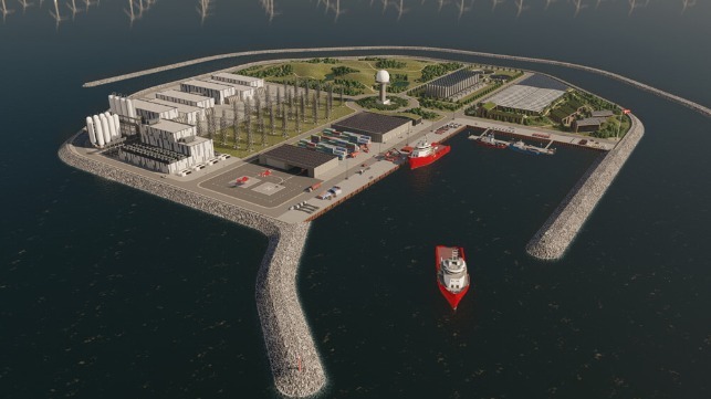 Denmark's energy island