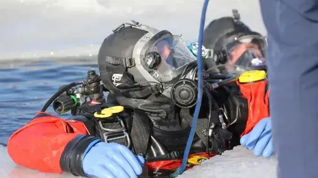 Rescue divers at Fort McCoy