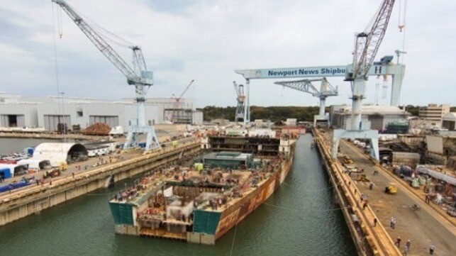 aircraft carrier construction