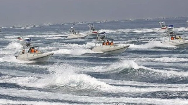 IRGC speedboats