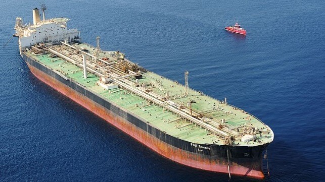 An Iranian FSO in more peaceful times, before the war (NIOC)