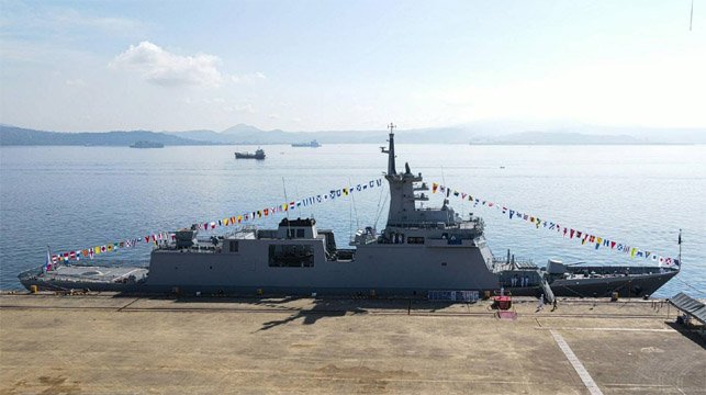 Philippine frigate commissioning 