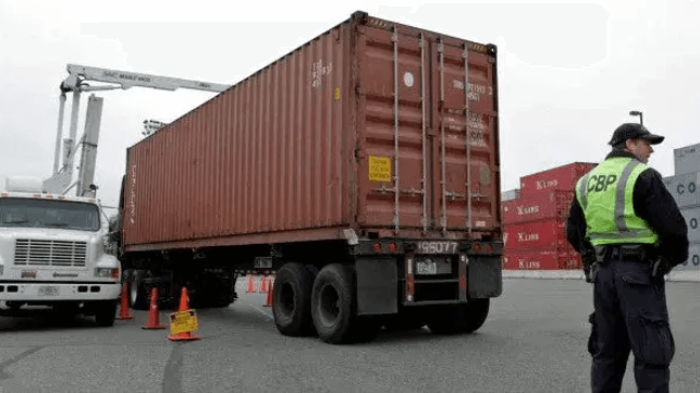CBP container scanning