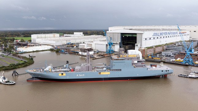 German naval replenishment shipbuilding