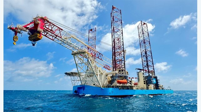 Maersk Offshore Wind Turbine Installation Vessel
