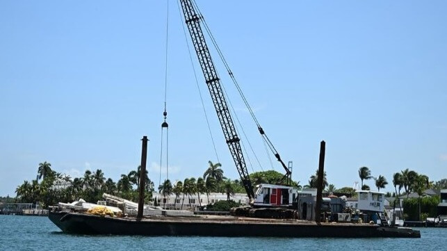 Miami barge