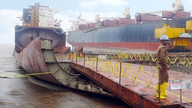 Shipbreaking activity