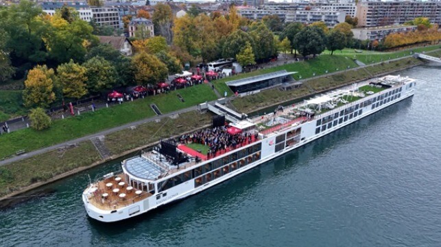 Viking river cruise ship