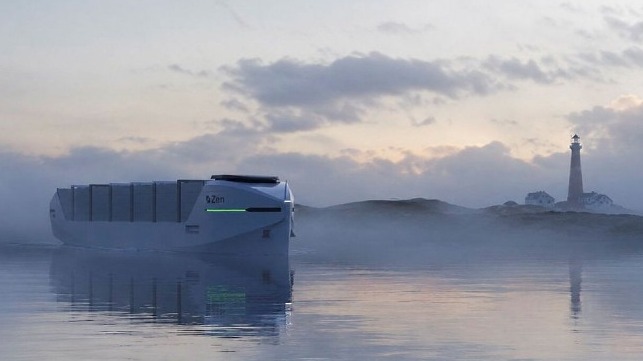 electric battery container vessel
